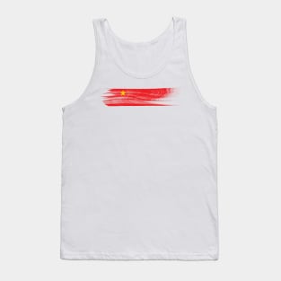 China Flag Design BY OverView Tank Top